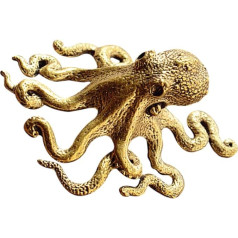 Cabilock Octopus Ornaments Vara Octopus Figūra Dekoratīvs Octopus Figūras Statue Skulptūra Octopus Jūras dzīvnieku ornaments Metāla dzīvnieku figūra mājas galda apdare Dzīvojamā istaba Zivju tvertne Akvārijs