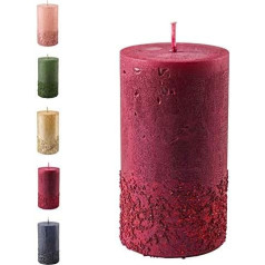 Skaistas un modernas Adventes sveces - 2 sveces - Rustic Finish - Sveces / Pillar Candles - Ziemassvētki / Ziemassvētku vainags / Adventes vainags