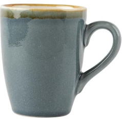 Olympia Kiln Ocean Tasse GP350, aus Porzellan, 340 ml, Blau, 6 Stück