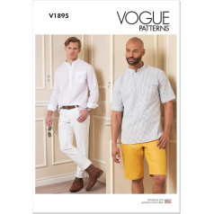 Vogue Patterns V1895MUU Vīriešu/bērnu sporta apģērbs MUU (6-8-10-12)