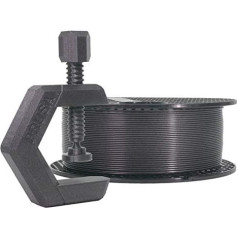 Prusament PETG Prusa Galaxy Black filaments, 1,75 mm, 1 kg spole, diametra pielaide +/- 0,02 mm