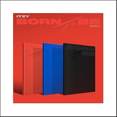 ITZY Born To Be 2nd Album Contents + Poster on Pack + Photocard + Tracking Sealed (Standard Set (Black+Blue+Red))