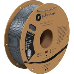 Polymaker PolyLite PLA - 1,75 mm - 1 kg - Silk Chrome