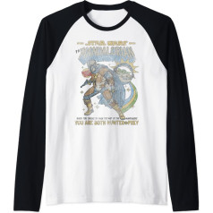 Zvaigžņu kari Mandalorian komiksu plakāts Raglan