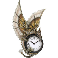 Nemesis Tagad pulksteņa pūķis Anne Stokes Uhr, 42 cm