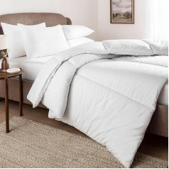 Night Comfort Premium ziemas siltā 12 Tog sega no hipoalerģiskas mikrošķiedras King Size - Snuggleup Hollowfibre Deep Sleep Quilt Insert modernai gultasveļai