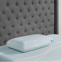 TEMPUR -PEDIC Atmiņas putu spilvens White Queen (1 iepakojums)