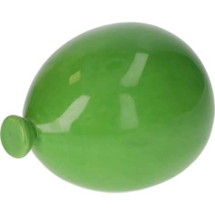 KEYHOMESTORE - Green Balloon Wall Sculpture Made of 100% Ceramic Medium Size Ideal for Indoor Bedroom Furniture
