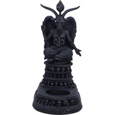 Nemesis Now Baphomet's Devotion Tealight Holder, melns, 17 cm