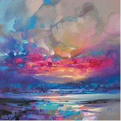 Scott Naismith Quantum Skye Drukas uz audekļa 40 x 40 cm