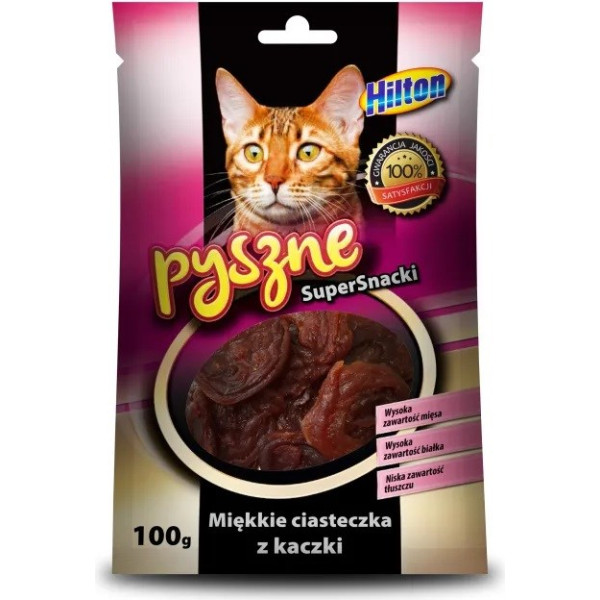 mīksti pīļu cepumi kaķiem - 100 g