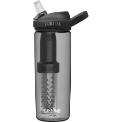 Filtrēšanas pudele eddy+ 600ml, filtrēta ar lifestraw, ar kokogli