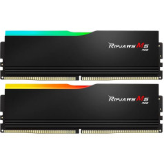 Atmiņa datoru - ddr5 32gb (2x16gb) trident m5 rgb 6000mhz cl30 xmp3 black