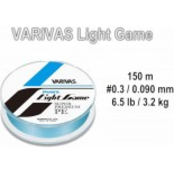 Pītā aukla VARIVAS Avani LIGHT Game PET - 0.3