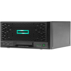 Serveris proliant microserver gen10 plus v2 e-2314 4-core 16gb-u vroc 4lff-nhp 180w ārējais ps p54649-421