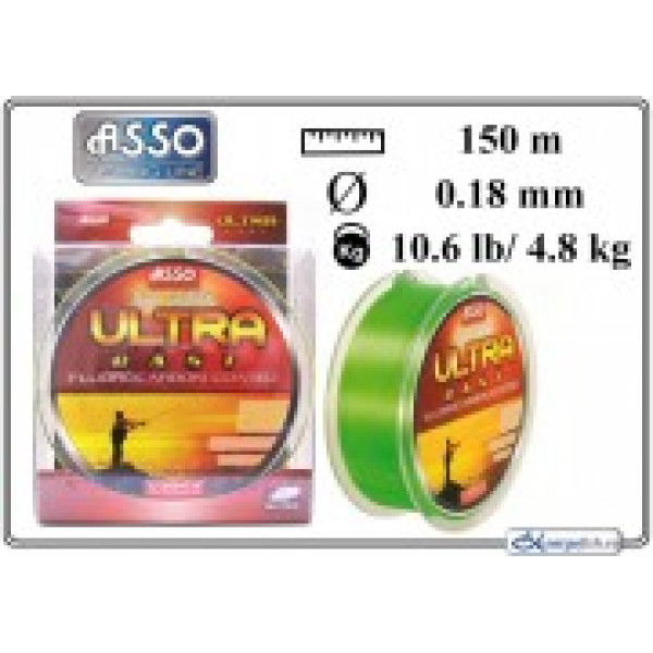 Asso Aukla ASSO Ultra cast Green fluor 150 - 018