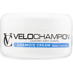 Velochampion Luxury Anti Chafe Chamois Cream Svaigs mitrinošs krēms samazina berzi un diskomfortu (150ml tūbiņa)