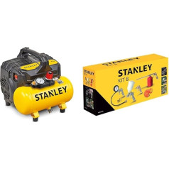 Stanley DST 100/8/6 klusais kompresors, 59 dB