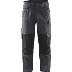 Blaklader 149513309699D92 Izmērs D92 Stretch Service Pant - Mid Grey/Black