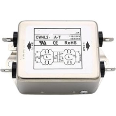 CW4L2-3A/6A/10A/20A-T Plug-in-Schnittstelle, einphasiger 220-V-Anti-Interferenz-Netzteilfilter (CW4L2-3A -T iebūvējamais interfeiss)