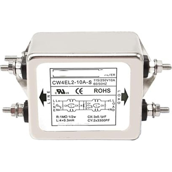 CW4EL2-10A/20A/30A-S schraubbarer Anti-Interferenz-AC-220-V-Filter(CW4EL2-10A-S)