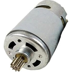 Akumulatora motors, 12 V, 10,8 V, 16,8 V, 18 V, 21 V, 25 V, Ersatzmotor für Lithium-Bohrmaschine RS550 mit 9T 12T Getriebe mit 10 Zähnen (18 V, 4000 U/min, 12T)