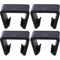 VILLCASE Pack of 4 Wicker Furniture for Outdoor Use Clip for Garden Furniture Outdoor Patio Sofa Clip Sturdy Chair Clip Walking Connectors for Sofas Patio Furniture Rattan Connector