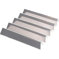 BBQ Future 7636 Flavorizer Bars for Weber Spirit 300 Grill Parts, Grila rezerves daļa priekš Weber Spirit E310 E320 E330 S310 S320 S330 S310 S330 S315, 67046 Nerūsējošā tērauda siltuma vairogs