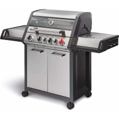 Enders Monroe Gas Barbecue, Silver/black