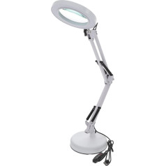 OSALADI 1 komplekts LED palielināmā stikla gaisma Salokāma galda LED galda lampa Darba galda gaisma LED Beauty Light Palielinātājs Galda gaisma Palielinošā lampa Daudzfunkcionāla lampa Palielinošā stikla gaisma Darbs