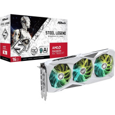 Grafiskā karte radeon rx 7600 xt steel legend 16gb oc 128bit