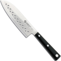 Ambrogio Sanelli Santoku virtuves nazis ar lodveida griezēju garums 160 mm HASAKI