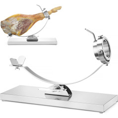 Plaukts turētājs šķiņķa jamon serrano nogatavināšanai tērauds 595 x 215 x 300 mm