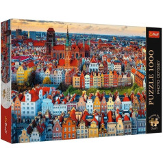 Puzzle 1000 elementi premium plus kvalitātes attēls Gdaņska, Polija