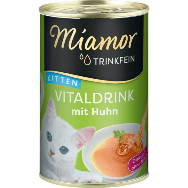 Miamor vitaldrink ar vistu 135ml dzēriens kaķēniem