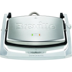 Breville DuraCeramic Sandwich/Panini Toaster | Café Style Sandwich Maker for 2 Slices | Stainless Steel [VST071X]