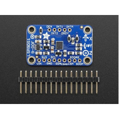 Adafruit 9-DOF - Inerciālais mērītājs (IMU) - Bezvadu sensors, magnētometrs, žiroskops, temperatūras sensors - LSM9DS1 - Sensoren-Breakout-Board