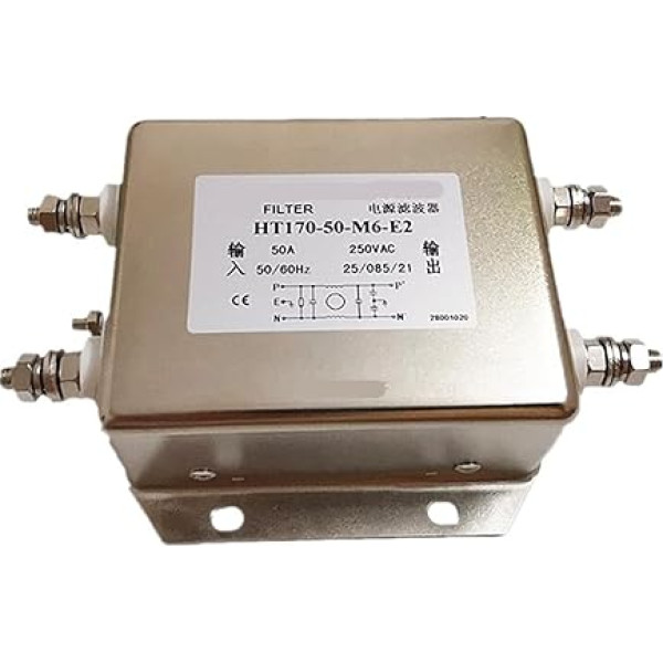 220-V filtrs HT170-16-L8-B3 10A 16A 20A 30A(HT170-50-M6-E2 50A)