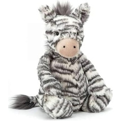 Jellycat vidēja izmēra kolekcionējams plīšs Bashful Zebra