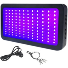 JOXLOVER LED-UV-Gel-Härtungslampe, Led High Power 2000W 395nm 365nm 405nm UV-Härtungslampe UV-Kleber Acrylharz Tinte Farbe Siebdruck 3D-Drucker einfach zu bedienen(1 UK)