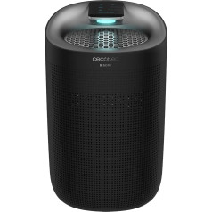 Cecotec BigDry 3000 Pure Light Black Gaisa mitrinātājs 45 W, 750 ml/dienā un gaisa attīrītājs ar trīskāršu filtru, 1 litrs, 3 ātrumi, 25 m², Touch Control