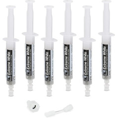 ERRECOM Extreme White 6 x 12ml ledusskapja durvis ar hermētisku kompresoru un ar R600 - R290 - R134a ietver adapteri 1/4 SAE