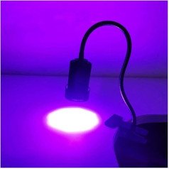 LED-UV-Gel-Härtungslampe, 100 W LED-Hochintensitäts-UV-Lampe Tragbare violets Aushärtungslampe, die hauptsächlich in schattenfreiem Kleber, UV-Kleber und lichtempfindlichem Harzkleber verwendet wird