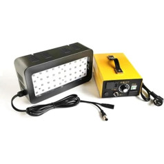 UV-Lampe 4000 W hochfeste, einstellbare 365 nm, 395 nm, 405 nm UV-Kolloid-Härtungslampe, LED-Drucktinte, 3D-Druck, Harz, Tintenstrahl-Härtung mit starker Durchdringung(405 nm)