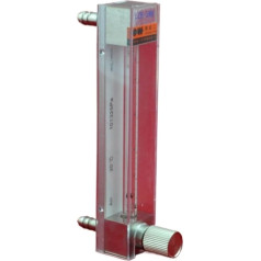 LZB -3F, Edelstahl-Glas-Rotameter für Gas/Luft/O3/Ozon-Durchflussmesser mit Steuerventil (150-1500 ml Pmin Gas)