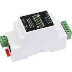 Waveshare RS485 uz RJ45 Ethernet pārveidotāja modulis, rūpnieciskais RS485 sērijas serveris, TCP/IP uz sērijas moduli, 300 ~ 115200 bps baud rate, 10/100M automātiskā saskaņošana, RJ45 savienotājs