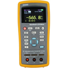 Tragbares LCR-Messgerät 100 Hz ~ 10 kHz 0,3% Genauigkeit Digitaler Brückentester ET430 Hochpräziser digitaler Kapazitäts-Induktivitäts-Widerstandsmesser-Tester