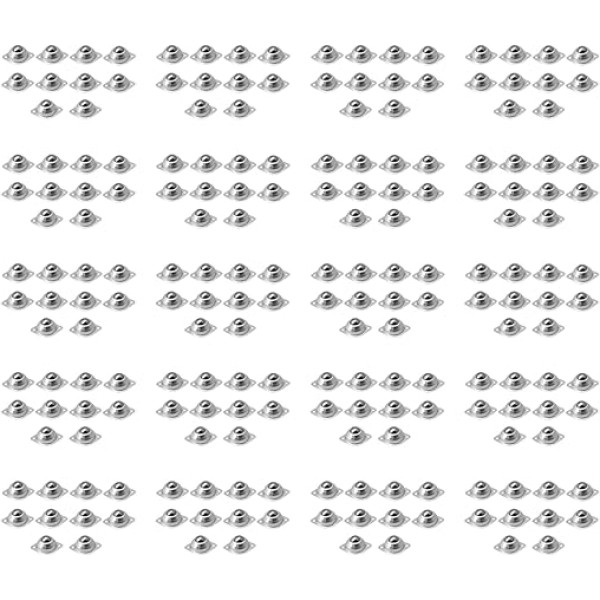 MABSSI 200 Stücke 3 CM Dia Kohlenstoff Stahl -15A Ball Transfer Einheit Lager Förder Rolle Ball Transmission Werkzeug