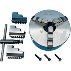 Grozāms gultnis 160mm virpošanas virpas turētājs CNC virpas turētājs K11-160 Pašcentrējošais virpas turētājs Scroll Chuck