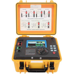 ETCR3520C 15KV augstsprieguma digitālais megomērs Izolācijas pretestības testeris 100-240V (ES kontaktdakša)